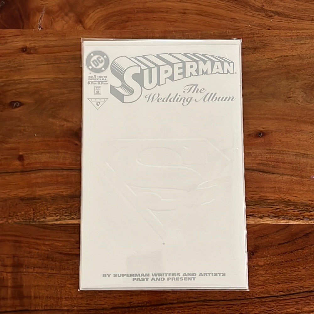 DC Comics - Superman: The Wedding Album - #1 White Cover - December 1996